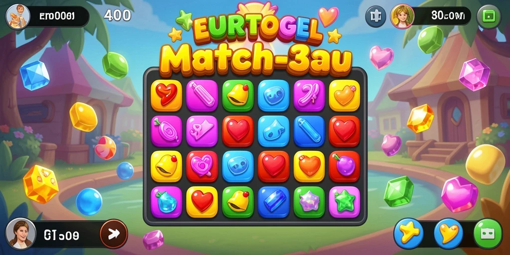 Tampilan gameplay seru di EUROTOGEL dengan grafis menarik.