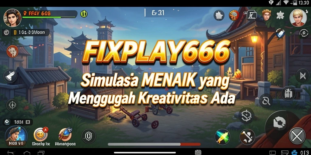 Tangkapan layar utama FIXPLAY666 menampilkan gameplay simulasi yang captivitas dan berwarna.