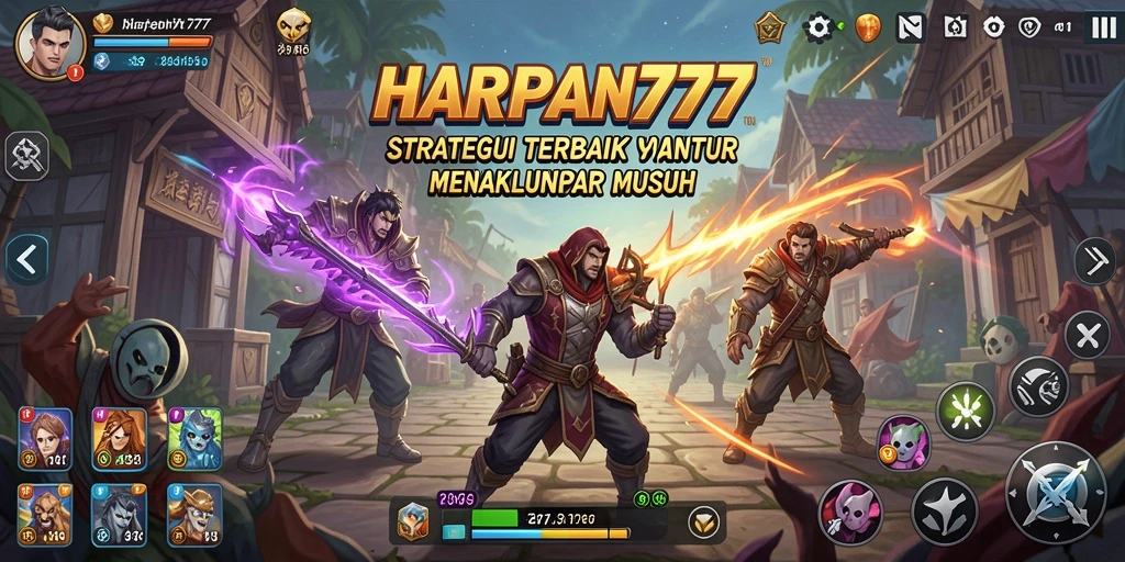 Tampilan menarik dari gameplay HARAPAN777 yang seru dan strategis.