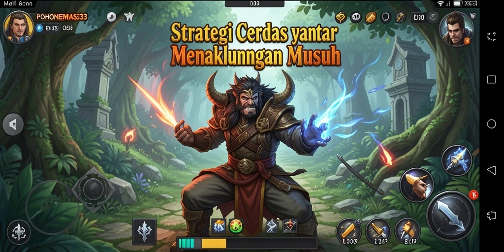Gameplay menarik POHONEMAS33 dalam aksi strategi.