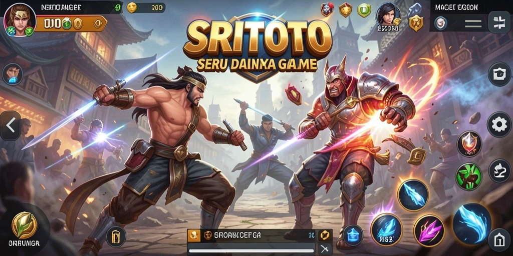 Tangkapan layar dari gameplay SRITOTO yang intens dan mendebarkan.