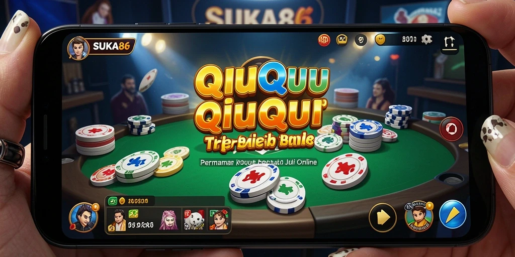 Screenshot gameplay SUKA86 dengan aksi QiuQiu yang menarik.